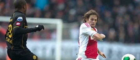 Remiza pentru Ajax Amsterdam in campionatul Olandei, inainte de intalnirea cu Steaua